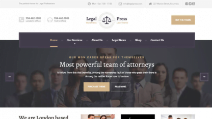 Legalpress Tema