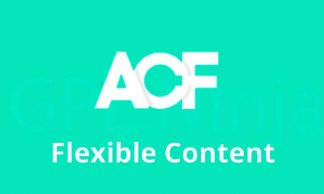 Descargar plugin ACF Flexible
