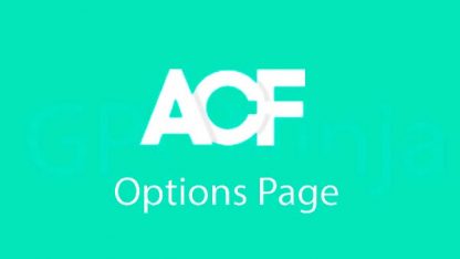 Descargar plugin ACF Options Page