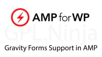 Gravity Forms Support in AMP