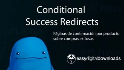 Easy Digital Downloads Condicional Success Redirect