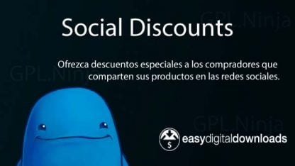 Easy Digital Downloads Social Discounts