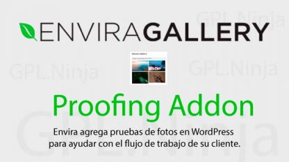 Envira Gallery Proofing