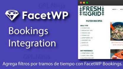 FacetWP Bookings