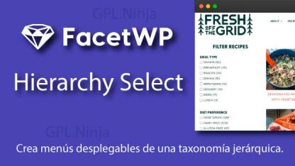 FacetWP Hierarchy Select