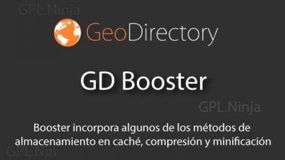GeoDirectory GD Booster