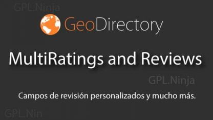 GeoDirectory Review Rating Manager