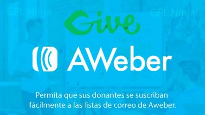 Give Aweber