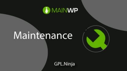 MainWP Maintenance