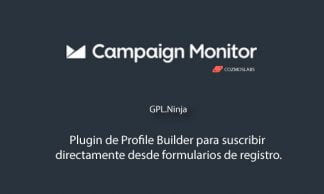Plugin Campaign Monitor