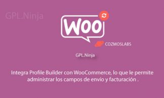 Plugin Woocommerce Profile Builder