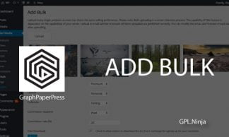 Plugin add bulk graphpaperpress