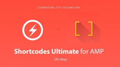 Plugin shortcodes ultimate for amp