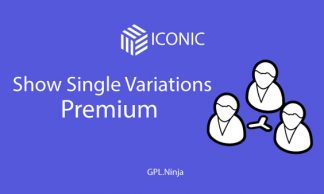 Plugin Show single variations premium