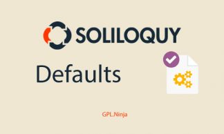 Plugin soliloquy defaults