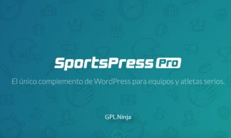 Plugin sportpress pro