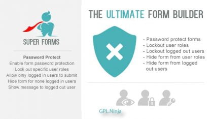 Plugin super forms password protect