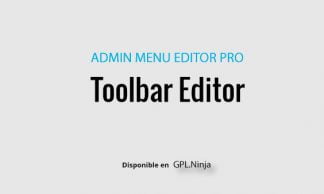 WP Toolbar Editor
