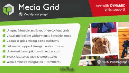Media Grid – WordPress Responsive Portfolio