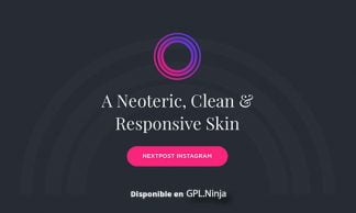 Neptune - Nextpost Instagram Skin