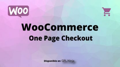 Woocommerce One Page Checkout
