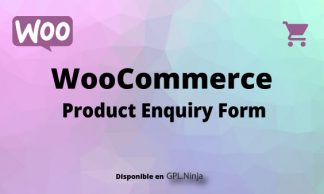 Woocommerce Product Enquiry Form