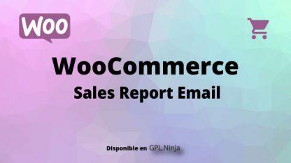 Woocommerce Sales Report Email