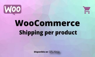 Woocommerce Shipping per product
