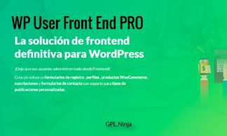 WP User Frontend Pro