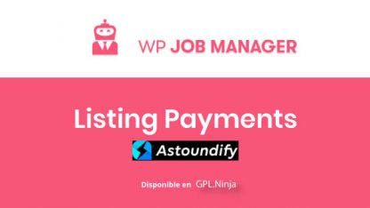WP Job Manager Listing Payments