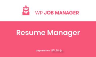 WP Job Manager Resumes