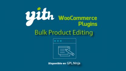 Yith Woocommerce Bulk Product Editing Premium