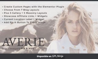 Averie – A Blog & Shop Theme