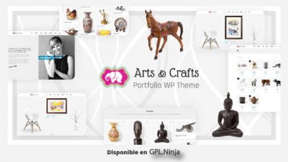 Crafts & Arts – Artist Portfolio Theme