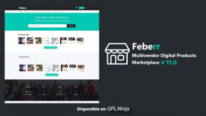 Feberr - Multivendor Digital Products Marketplace