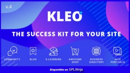 KLEO – Pro Community Focused – Multi-Purpose BuddyPress Theme