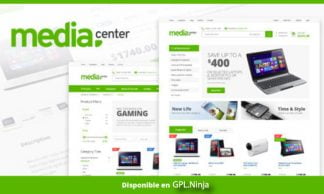 MediaCenter – Electronics Store WooCommerce Theme