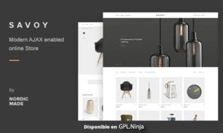 Savoy – Minimalist AJAX WooCommerce Theme