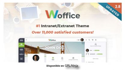 Woffice – Intranet/Extranet WordPress Theme