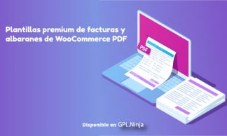 Plantillas premium de facturas y albaranes de WooCommerce PDF