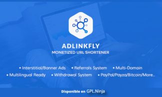 AdLinkFly â€“ Monetized URL Shortener