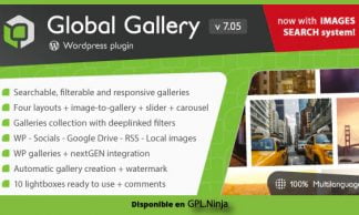 Global Gallery – WordPress Responsive Gallery