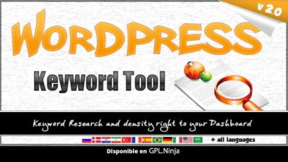 Wordpress Keywords Tool
