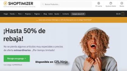 Shoptimizer Tema Woocommerce