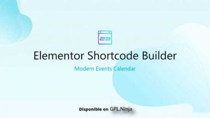 Elementor Shortcode Builder for MEC