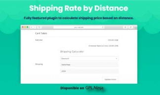 Shipping Rate by Distance for WooCommerce