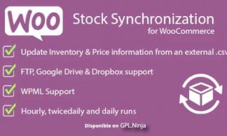 Stock Synchronization for WooCommerce