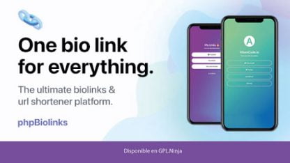 BioLinks - Instagram & TikTok Bio Links & URL Shortener (SAAS Ready)
