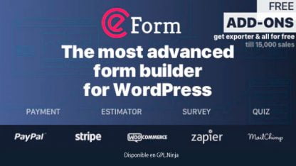 eForm – WordPress Form Builder