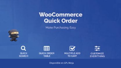 WooCommerce B2B Quick Order